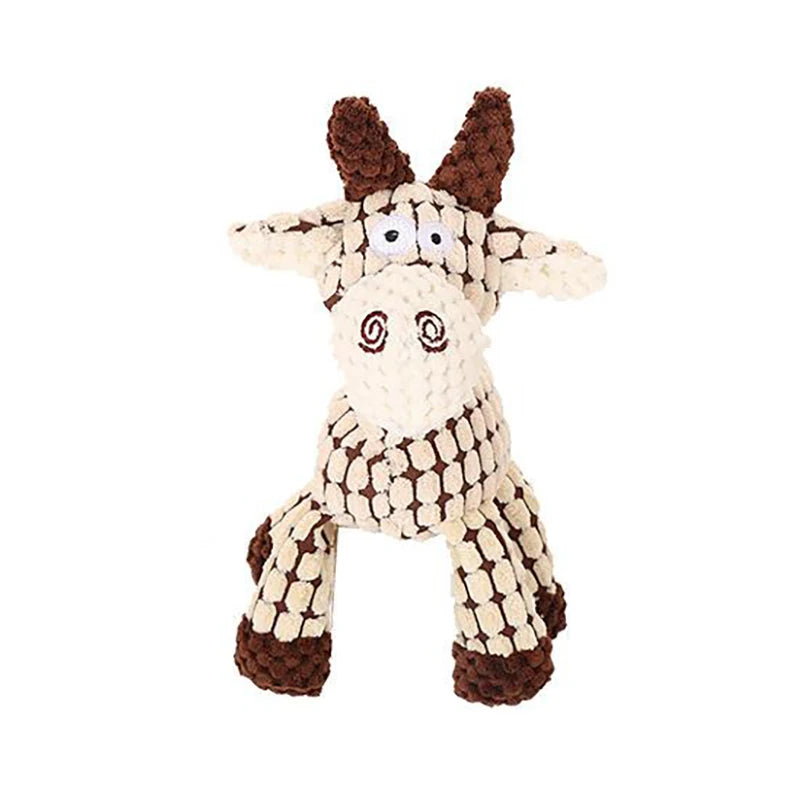 ChewCrew™ Animal Plushies – Durable, Squeaky Joy for Every Pup 🎉🐕
