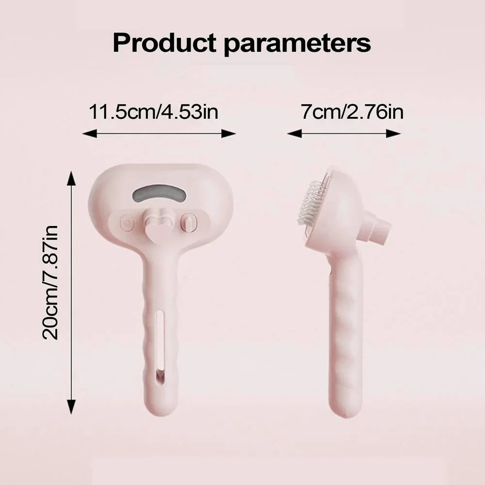 FurEase™ 2-in-1 Pet Grooming Spray Comb