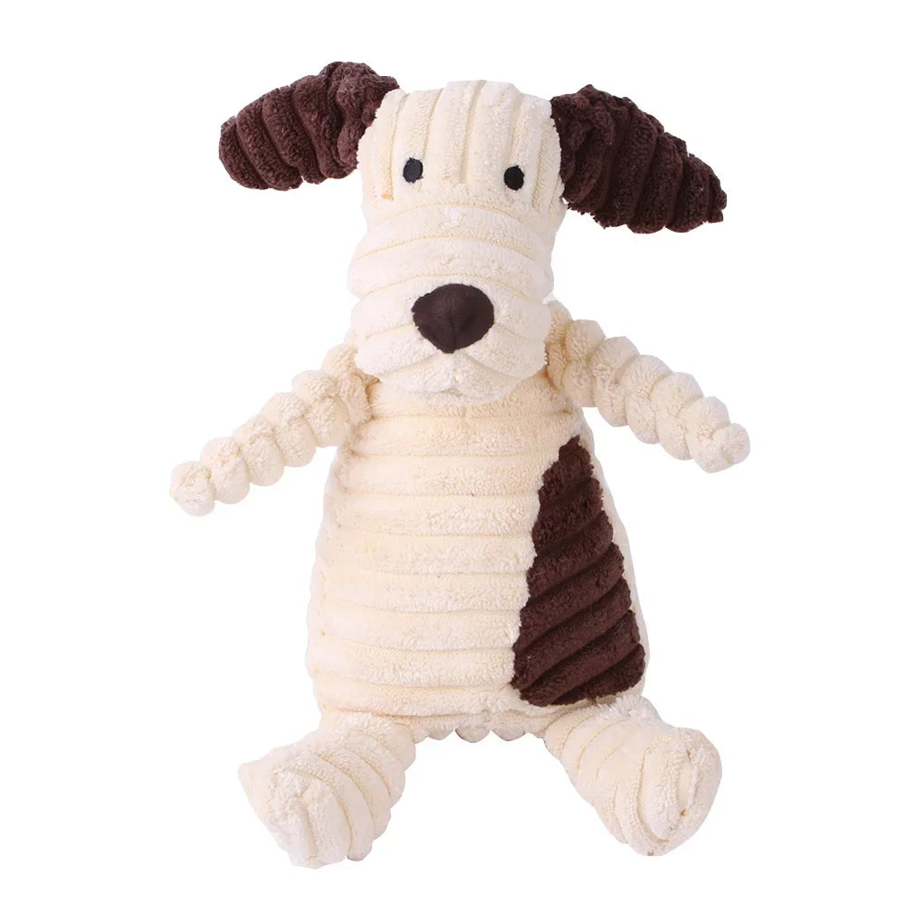 ChewCrew™ Animal Plushies – Durable, Squeaky Joy for Every Pup 🎉🐕