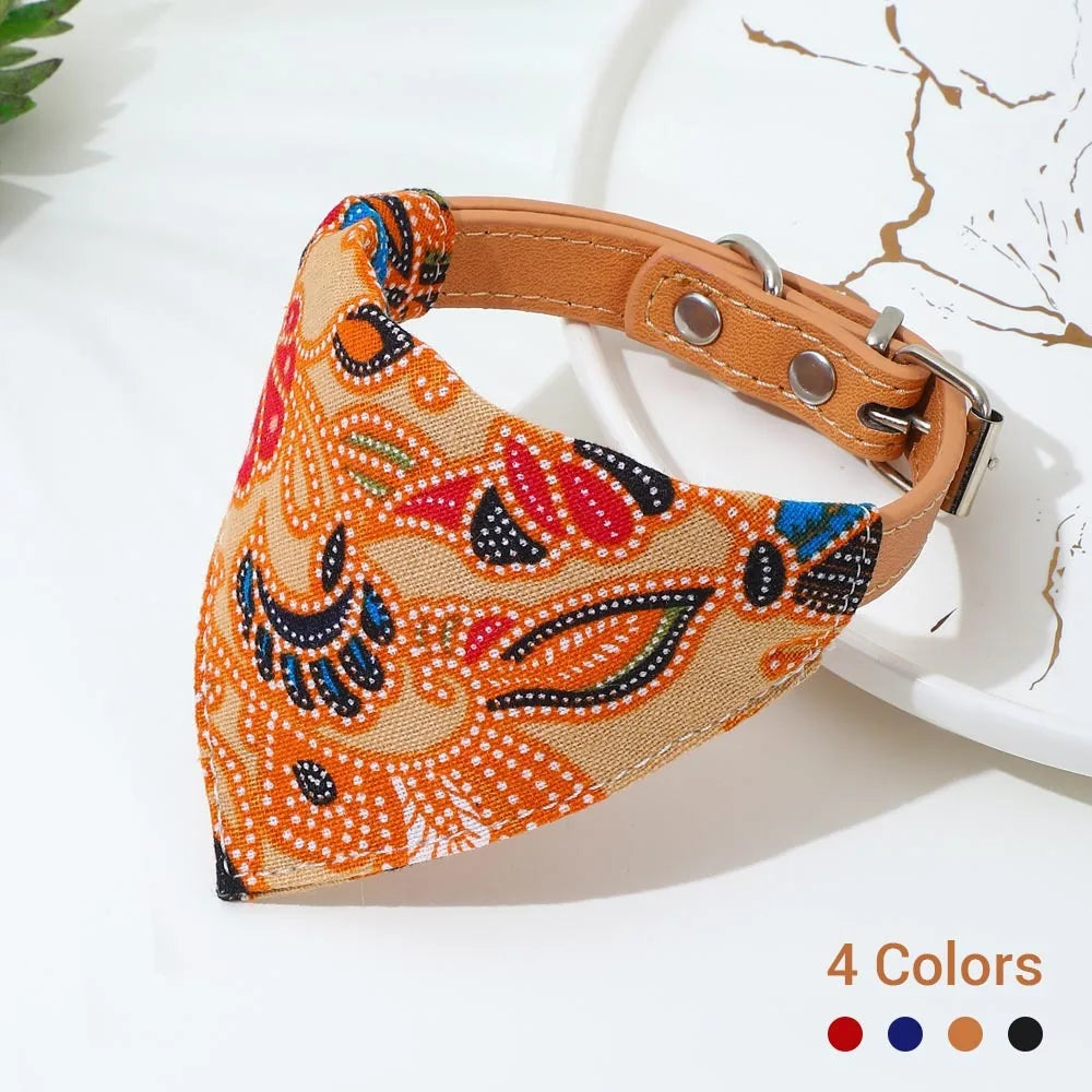 PetChic 🐶🧣 – Adjustable Dog & Cat Bandana Collar