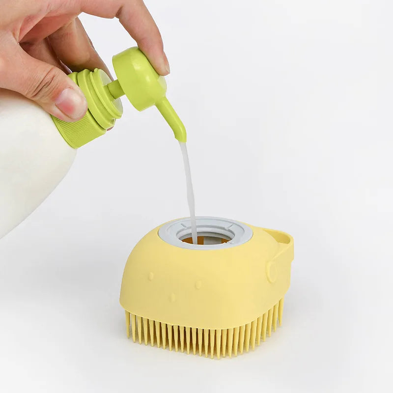PetGlow 🛁✨ – Cat Dog Grooming & Bath Massage Gloves