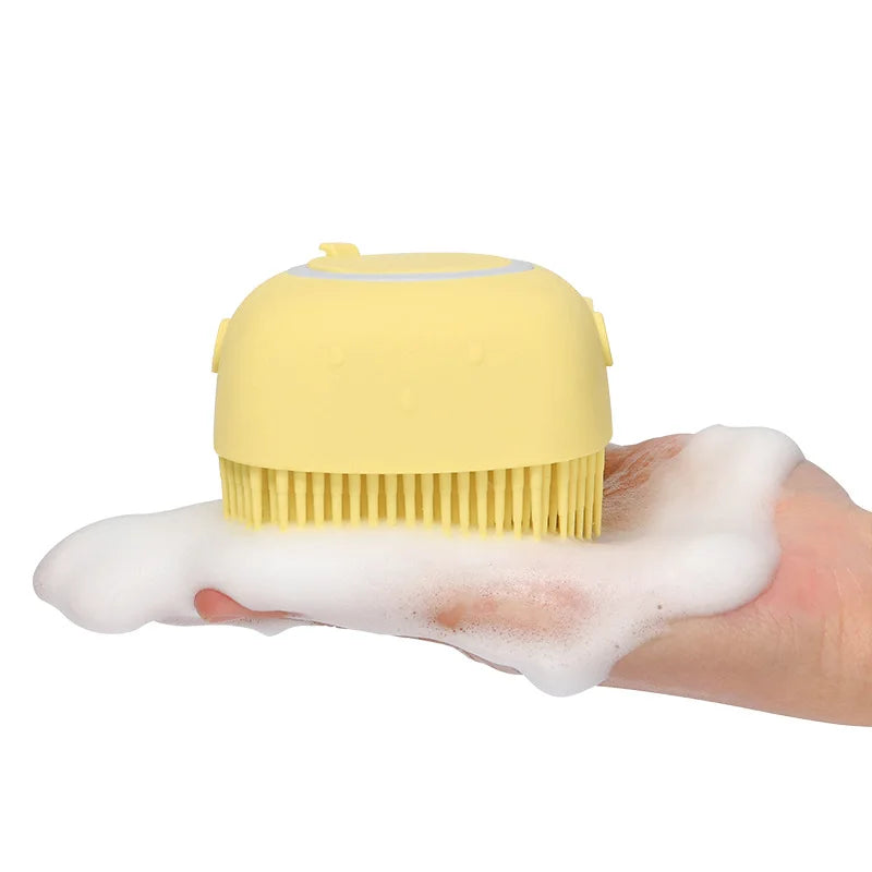 PetGlow 🛁✨ – Cat Dog Grooming & Bath Massage Gloves
