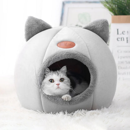 CozyCave 🛏️😴 – Deep Sleep Pet Bed & Tent Snug-Nest
