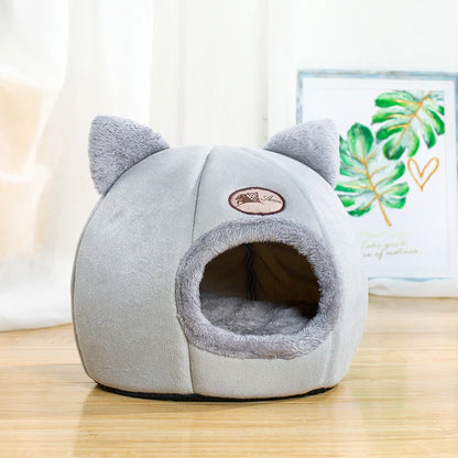 CozyCave 🛏️😴 – Deep Sleep Pet Bed & Tent Snug-Nest