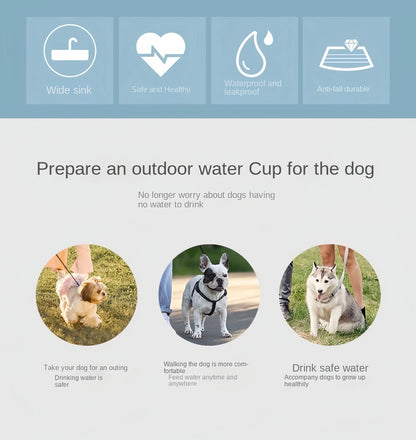 PawPort™ 2-in-1 Portable Dog Water Bottle & Treat Dispenser