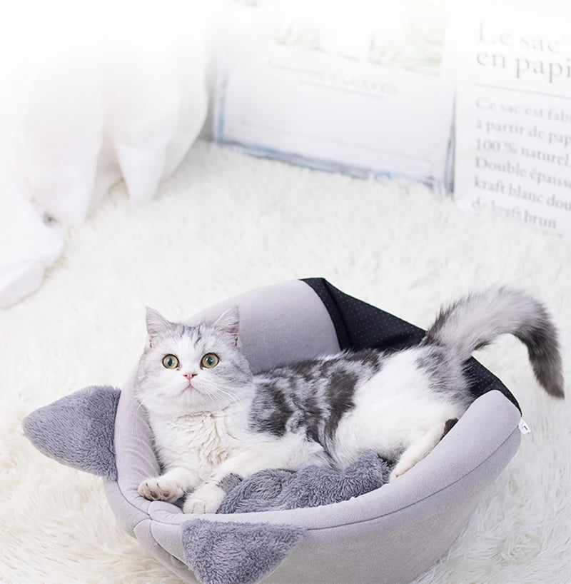 CozyCave 🛏️😴 – Deep Sleep Pet Bed & Tent Snug-Nest