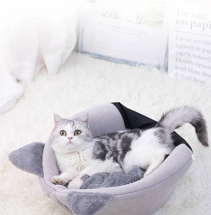CozyCave 🛏️😴 – Deep Sleep Pet Bed & Tent Snug-Nest