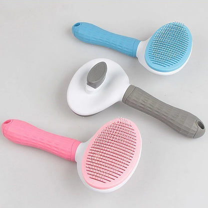 FurFloat 🐾✨ – Cat & Dog De-Shedding Needle Comb