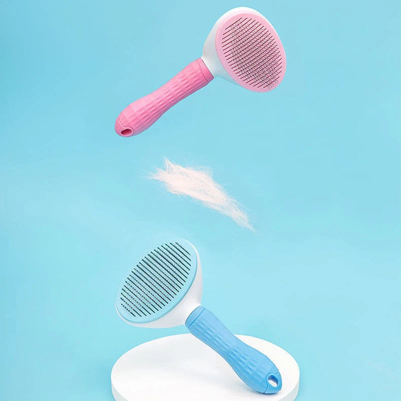 FurFloat 🐾✨ – Cat & Dog De-Shedding Needle Comb