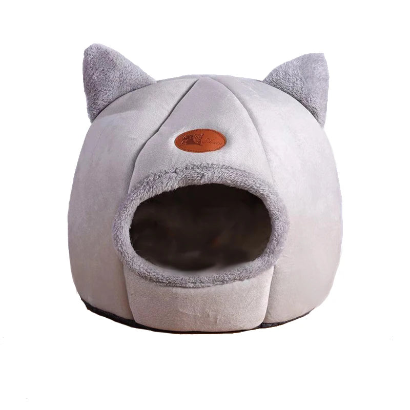 CozyCave 🛏️😴 – Deep Sleep Pet Bed & Tent Snug-Nest