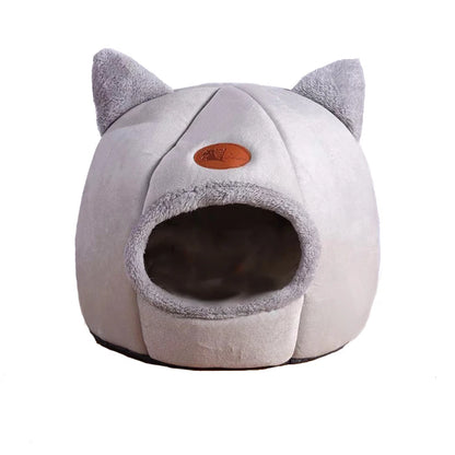 CozyCave 🛏️😴 – Deep Sleep Pet Bed & Tent Snug-Nest
