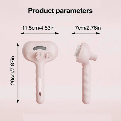 FurEase™ 2-in-1 Pet Grooming Spray Comb