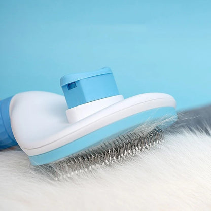 FurFloat 🐾✨ – Cat & Dog De-Shedding Needle Comb
