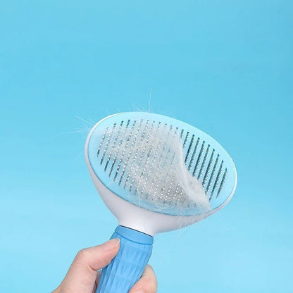 FurFloat 🐾✨ – Cat & Dog De-Shedding Needle Comb