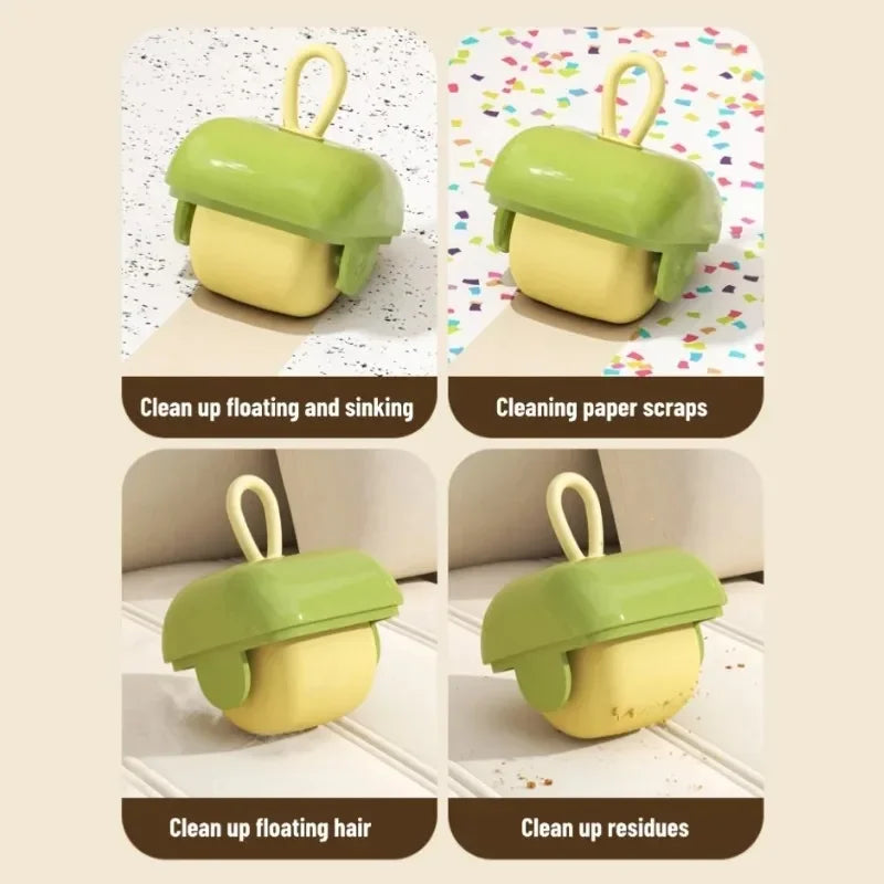 Portable Mini Sticky Roller – Pocket-Size Reusable Pet Hair Remover