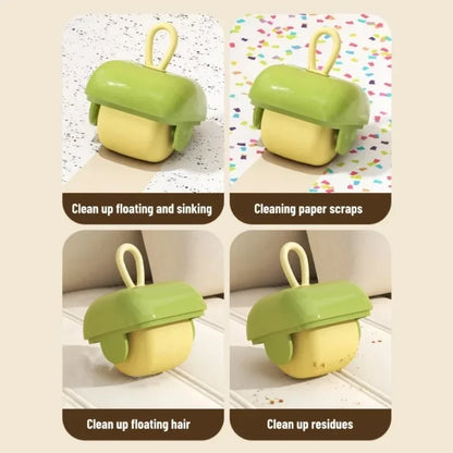 Portable Mini Sticky Roller – Pocket-Size Reusable Pet Hair Remover
