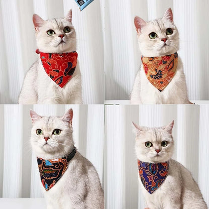 PetChic 🐶🧣 – Adjustable Dog & Cat Bandana Collar