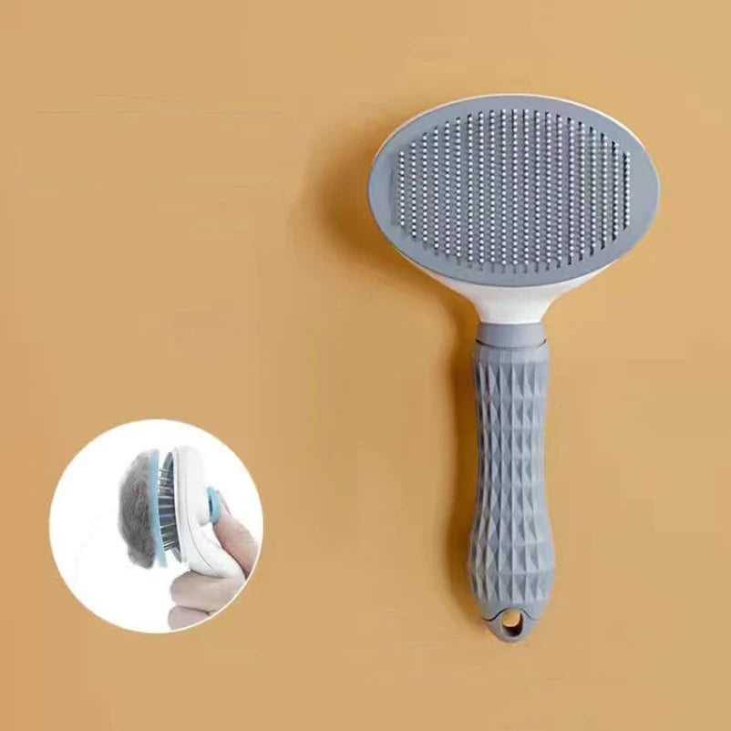FurFloat 🐾✨ – Cat & Dog De-Shedding Needle Comb